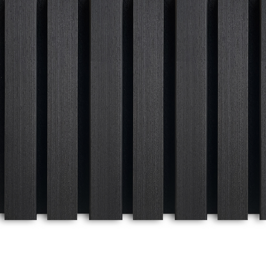 AkuPanel Zwart eiken | 240 cm x 60 cm | 3-zijdig echt houtfineer